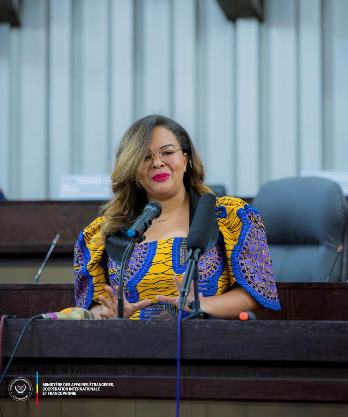 Thérèse Kayikwamba demande aux missions diplomatiques «des actions concrètes» contre l’agression de la RDC