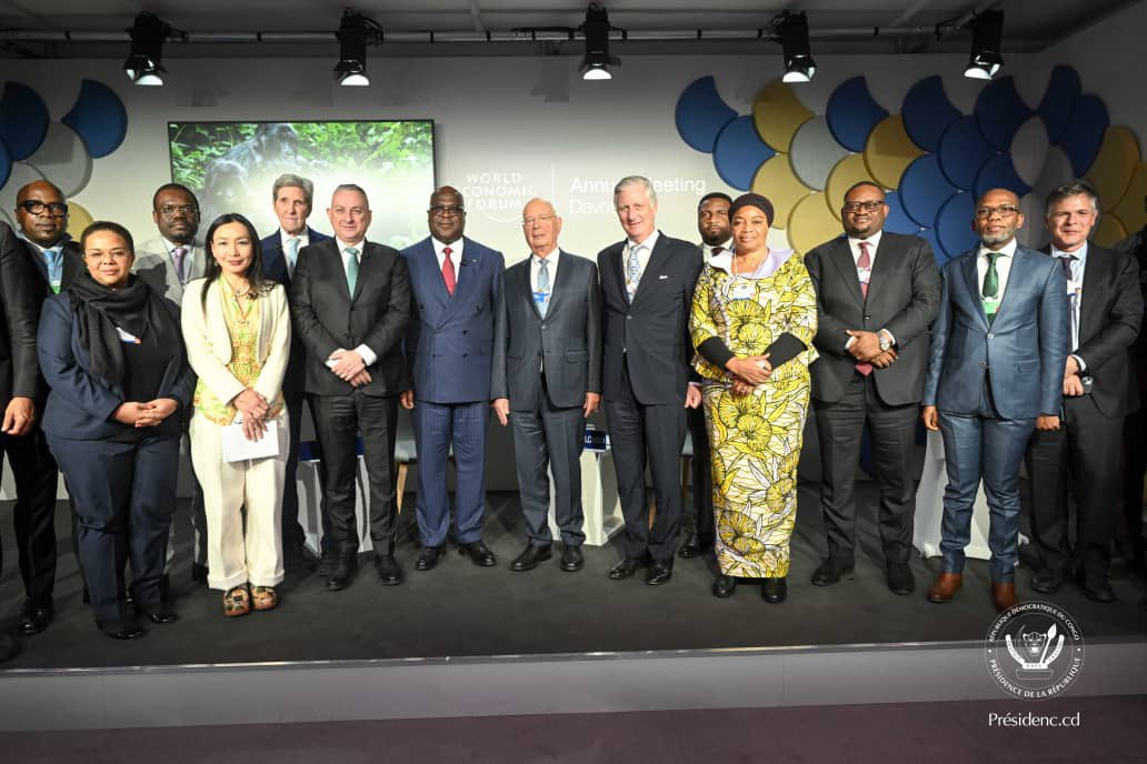Crise climatique: F. Tshisekedi annonce, à Davos, un méga projet dénommé « Couloir vert Kivu-Kinshasa »