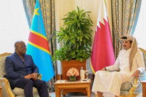 Lire la suite à propos de l’article Kinshasa-Doha: opportunités d&rsquo;investissements en RDC et paix dans le monde, au centre de l&rsquo;entretien Tshisekedi et l&rsquo;Emir du Qatar