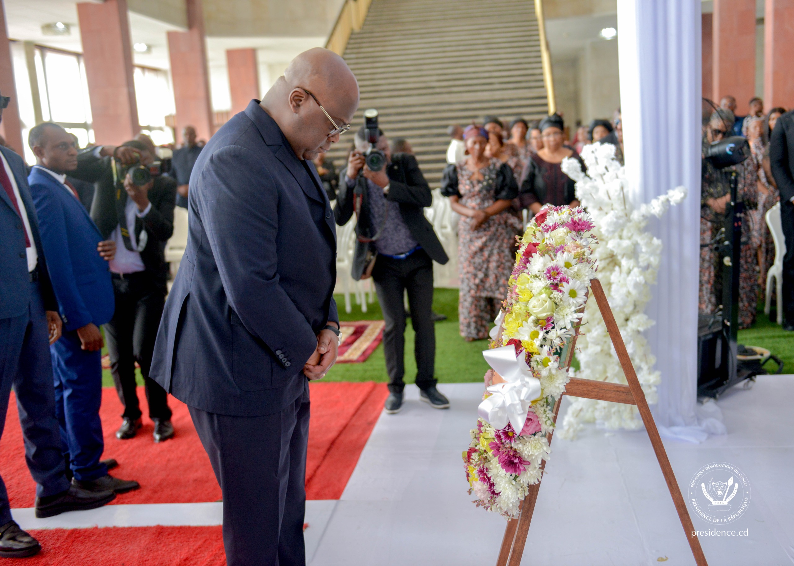 Le Président Félix Tshisekedi honore la mémoire de Donatien Kabanga