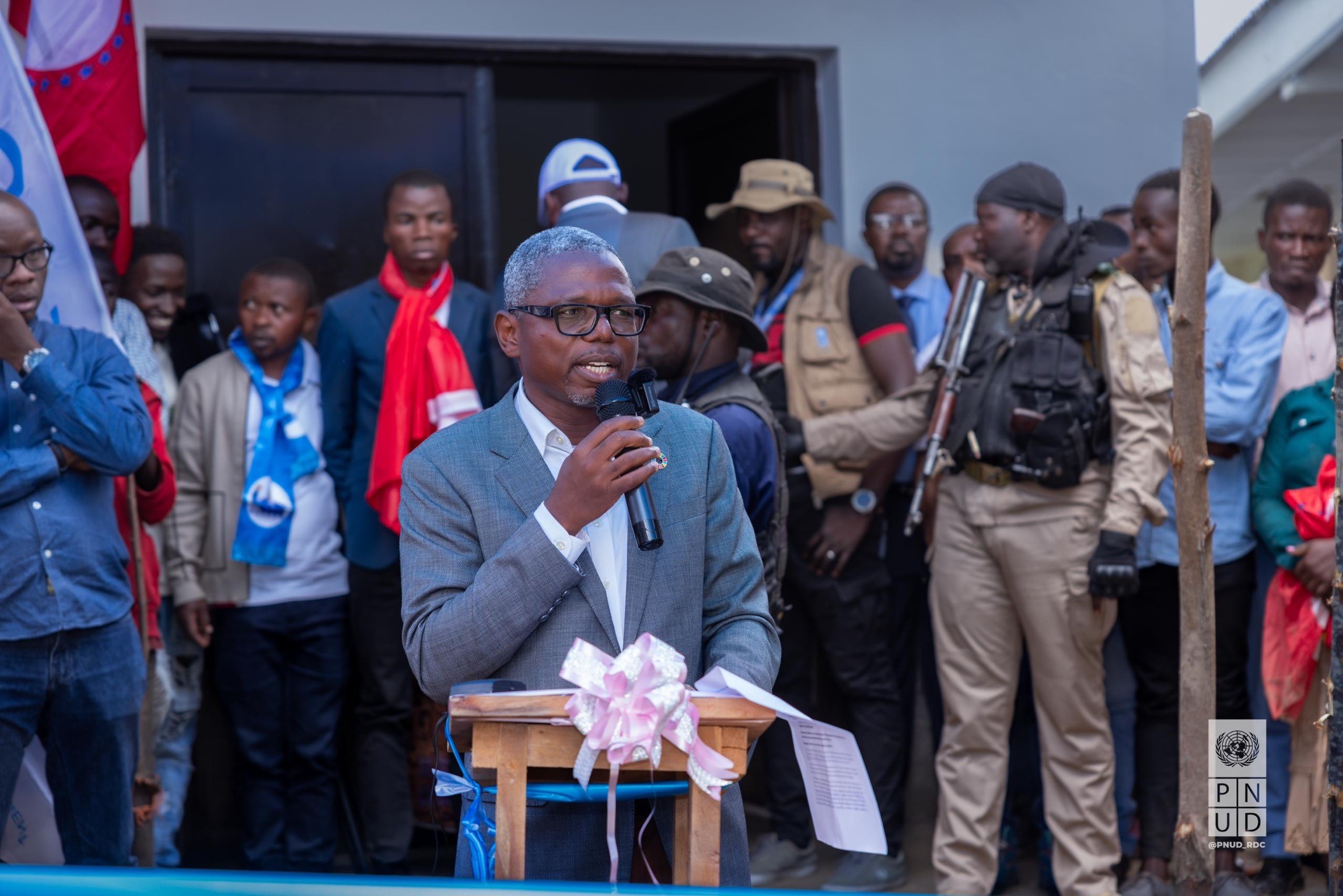 Crise en RDC: message d&rsquo;espoir de Damien Mama, le Représentant résident du PNUD