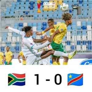 Lire la suite à propos de l’article Foot-CAN U20 : la RDC s’arrête en quarts et manque le mondial face à la RSA