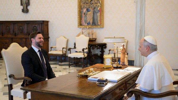 Léon XIV reçoit le vice-président américain JD Vance