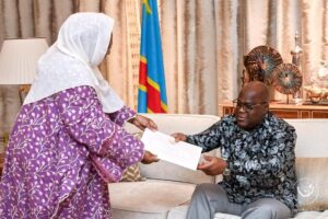 Lire la suite à propos de l’article RDC /Mauritanie: Le Président Tshisekedi a reçu une émissaire de son homologue Ghazouani
