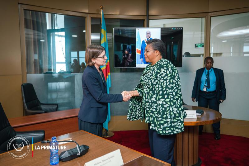 Mirjana Spoljaric, présidente du CICR effectue sa première visite officielle en RDC