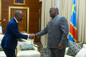 Lire la suite à propos de l’article Agression rwandaise: «La guerre est derrière nous», déclare le gouverneur du Sud-Kivu reçu par le Chef de l&rsquo;Etat