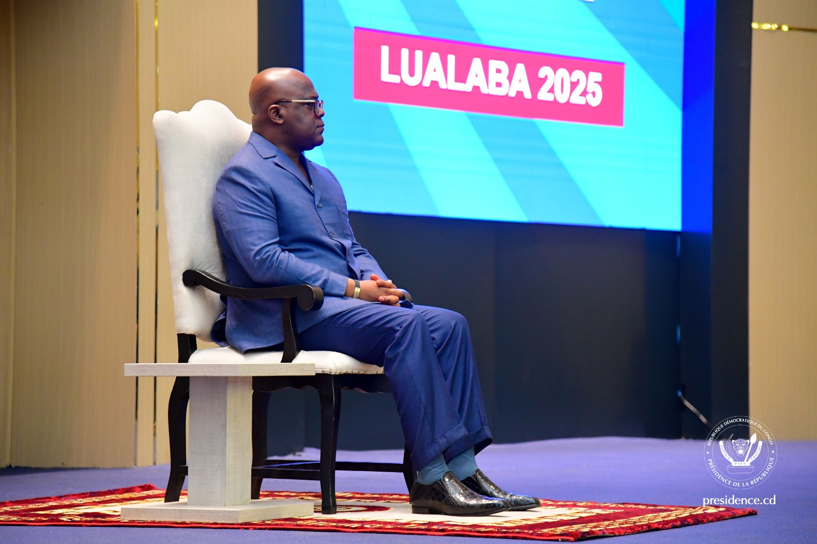 Le Président F. Tshisekedi lance la 12ème conférence des gouverneurs de province à Kolwezi