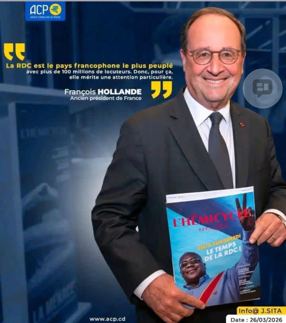 Lire la suite à propos de l’article François Hollande plaide pour la RDC auprès des Français