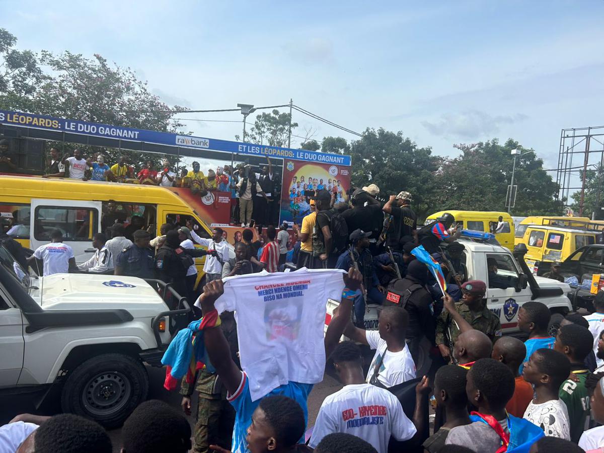Lire la suite à propos de l’article Mondial 2026 : Les Léopards accueillis en triomphe à Kinshasa