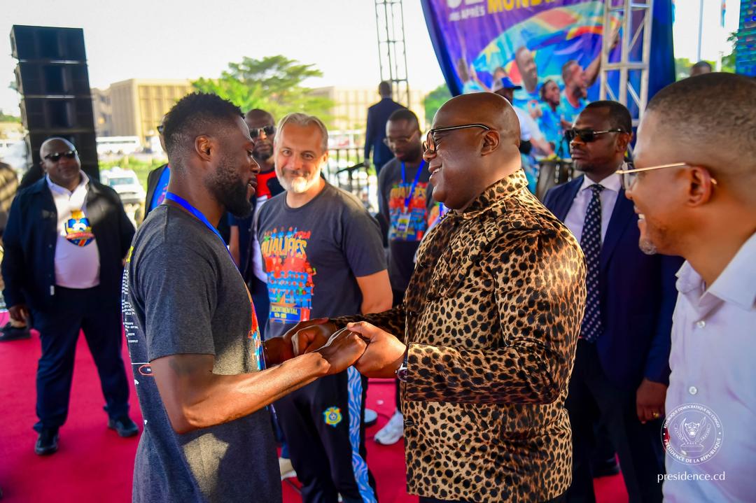 Lire la suite à propos de l’article Mondial 2 026: retour, en images, sur l&rsquo;accueil des Léopards, de N&rsquo;djili à la Cité de l&rsquo;Union africaine