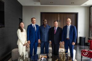 Le Président de la République a rencontré Michael Stolzfus, chairman de Dynamic Aviation