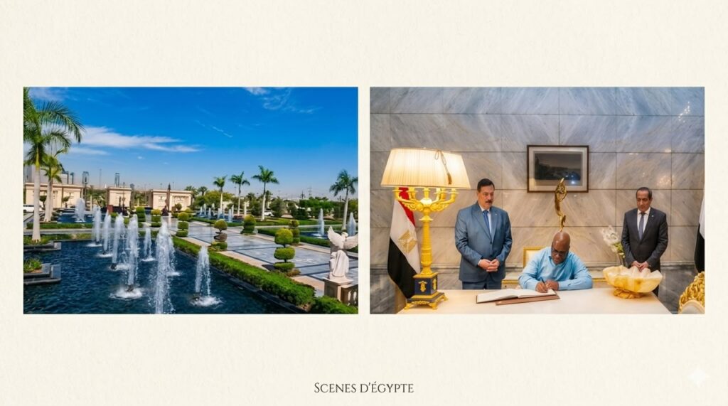RDC-Egypte: en séjour au Caire, Félix Tshisekedi visite la nouvelle capitale administrative en construction