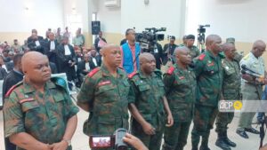 Le général Christian Tshiwewe et consorts comparaissent devant la Haute Cour militaire*