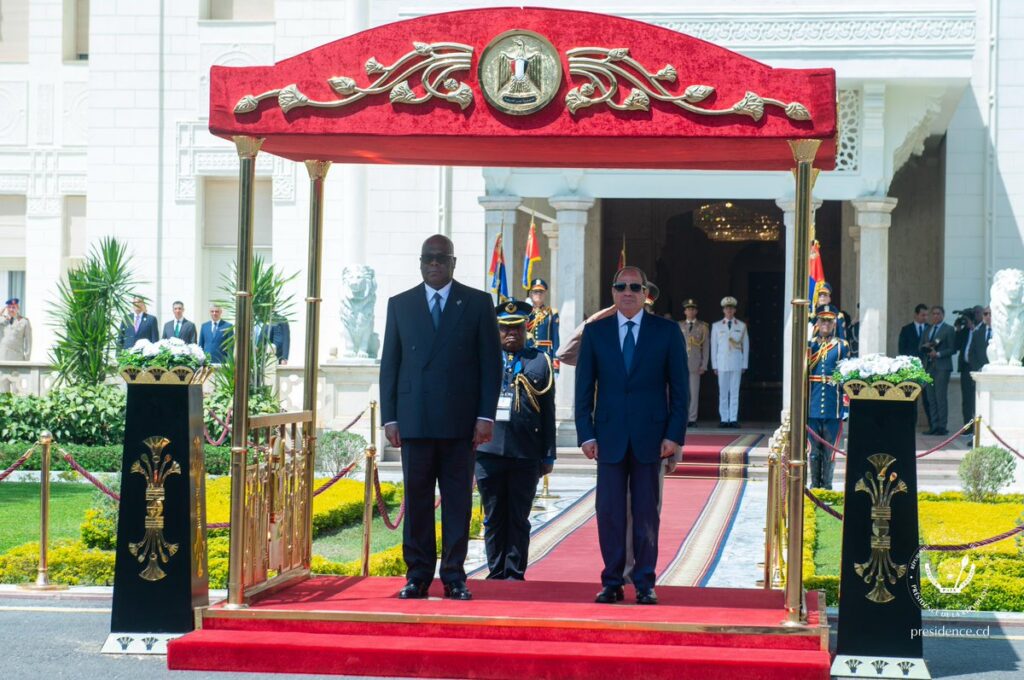 RDC-Égypte : Félix Tshisekedi et Abdel Fatah Al Sissi entérinent 4 accords de coopération bilatérale