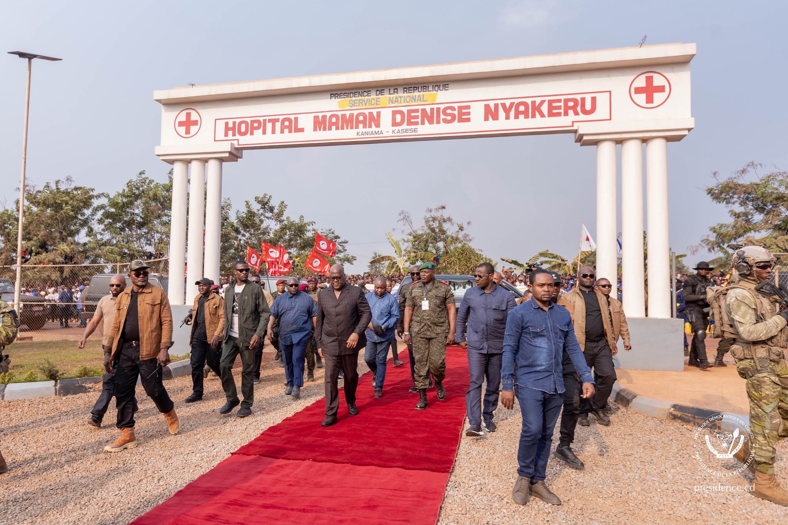 Retour sur l&rsquo;inauguration, par le Président Félix Tshisekedi à Kaniama Kasese, du centre hospitalier Maman Denise Nyakeru