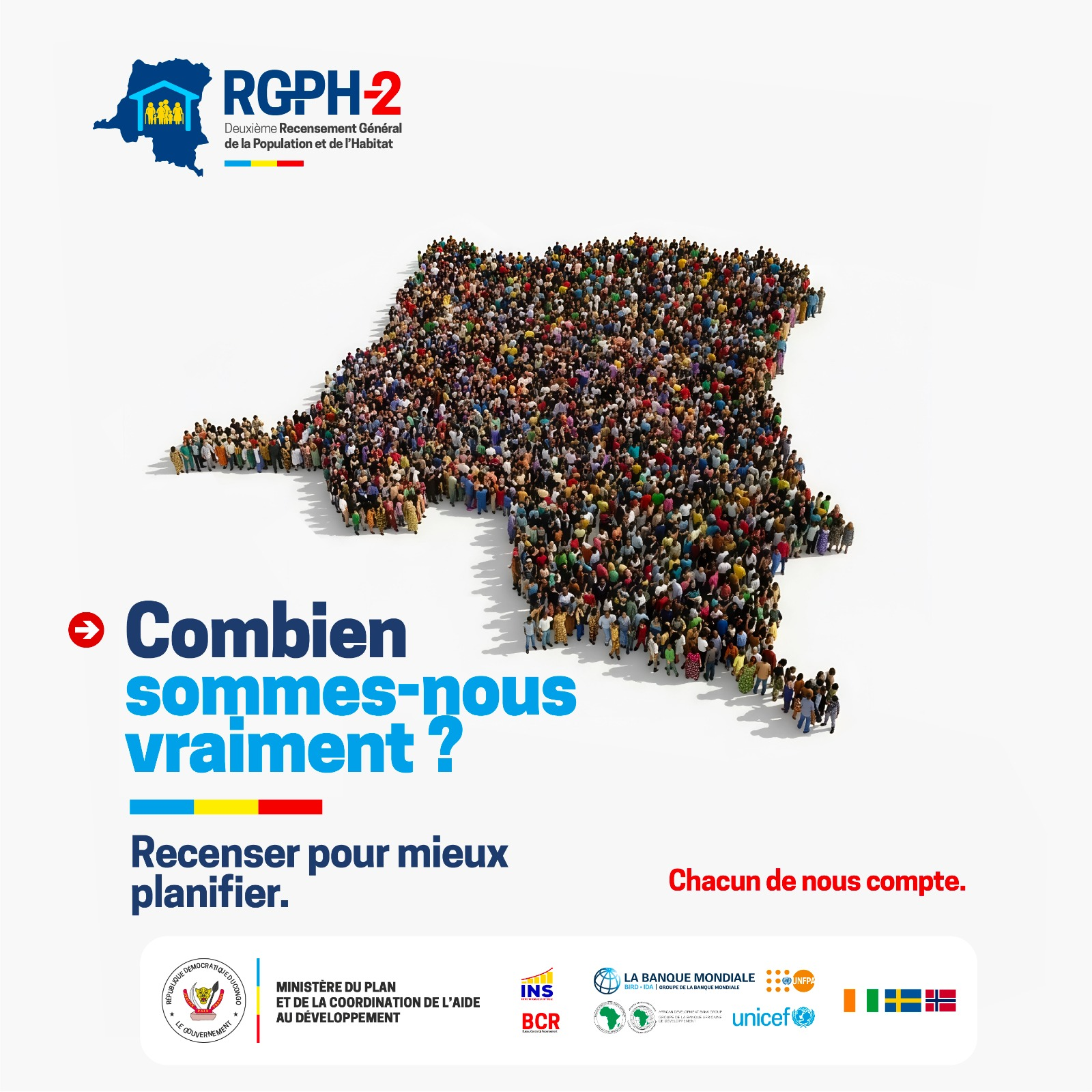 RDC: G. Nyembo en croisade de mobilisation et de sensibilisation sur le 2e recensement général de la population et de l&rsquo;habitat dans le Grand Katanga