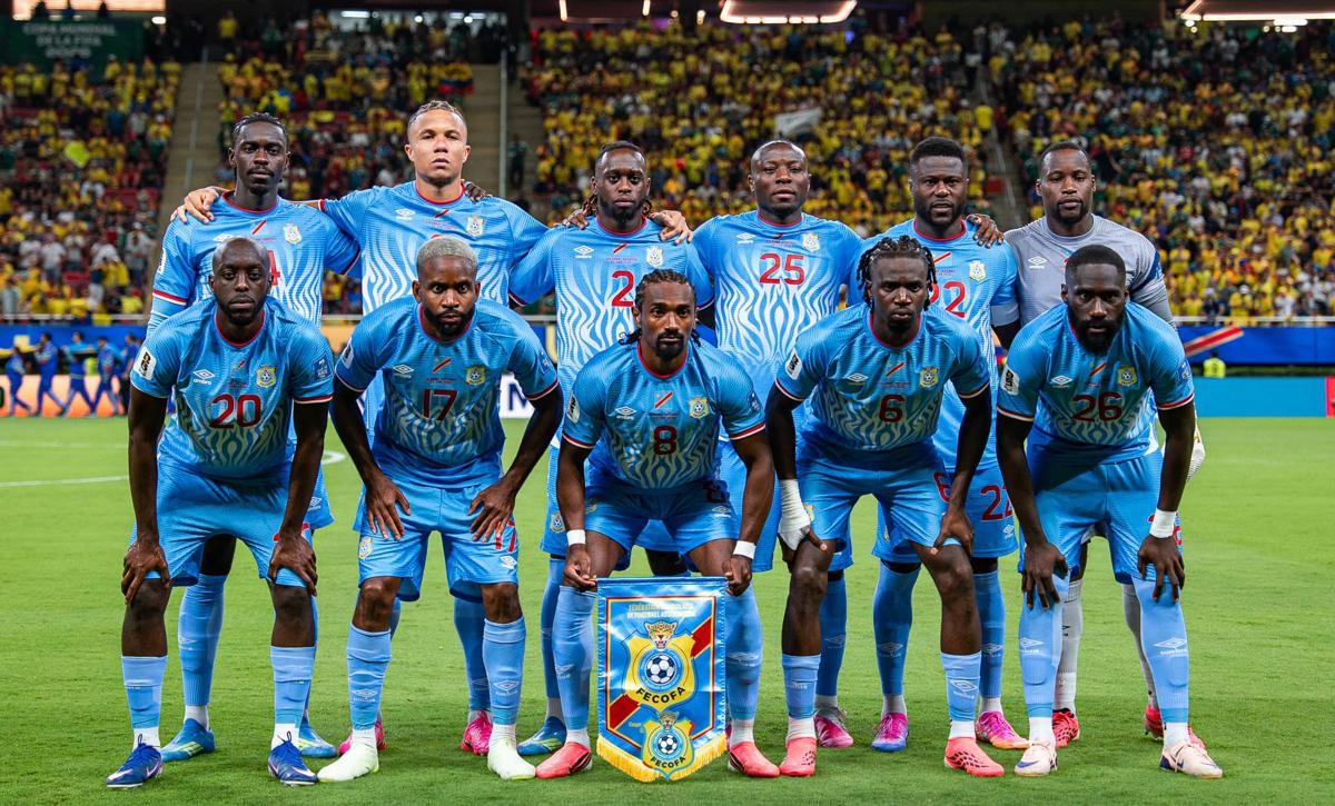 Classement Fifa: la RDC gagne une place et s&rsquo;installe au 40e rang mondial et 7e en Afrique*