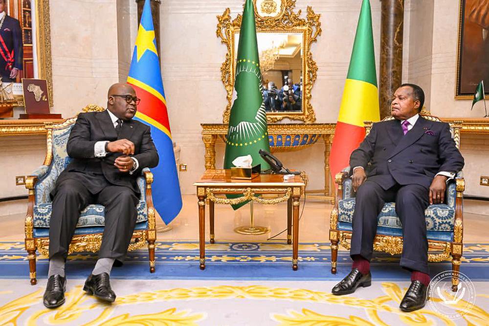 RDC/Congo-Brazzaville: Félix Tshisekedi chez Denis Sassou Ngesso, hier samedi