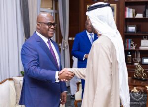 RDC-Emirats arabes unis: un message de Son Altesse Cheikh Mohamed bin Zayed Al Nahyan remis au Président Félix Tshisekedi