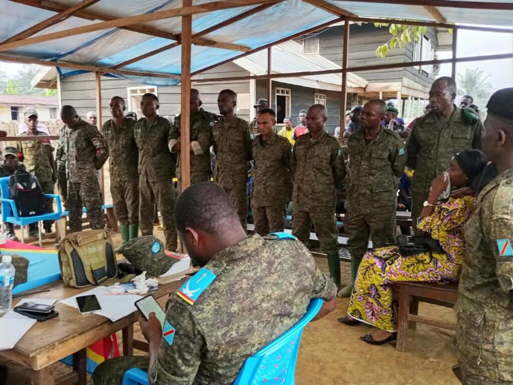 27 soldats de la Garde républicaine condamnés à mort pour lâcheté par le tribunal militaire de garnison d’Uvira